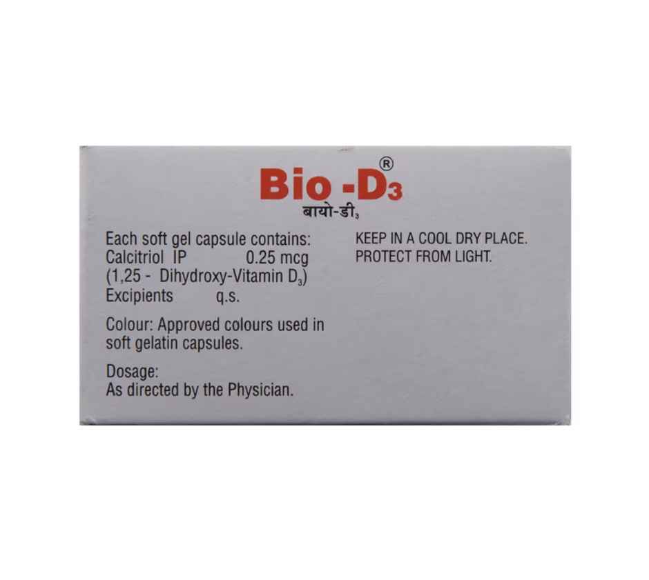 Bio-D3 Vitamin D3 Capsule