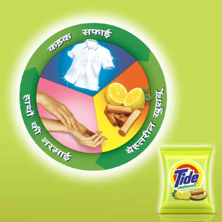 Tide Naturals Lemon And Chandan Detergent Powder