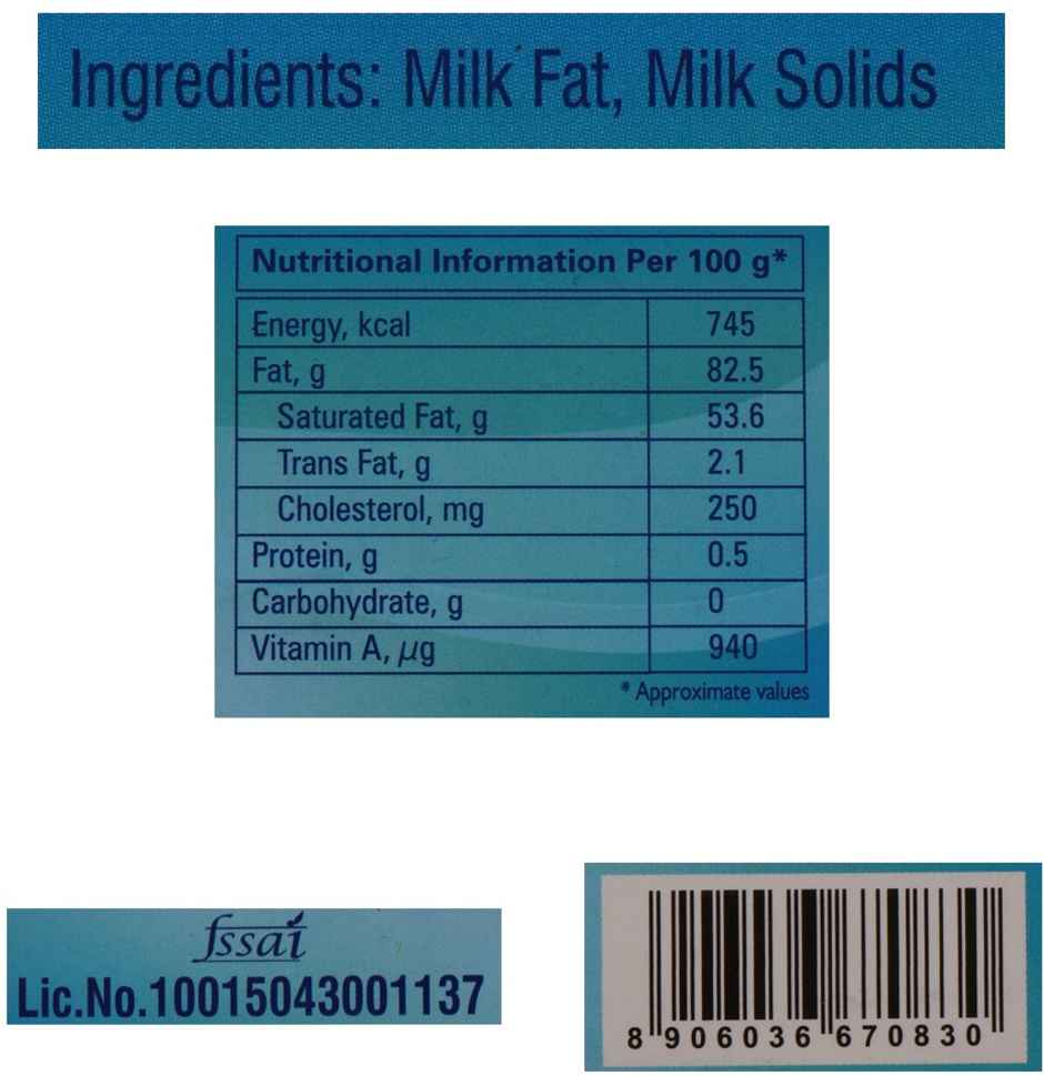 Nandini Cooking Butter Unsalted Combo