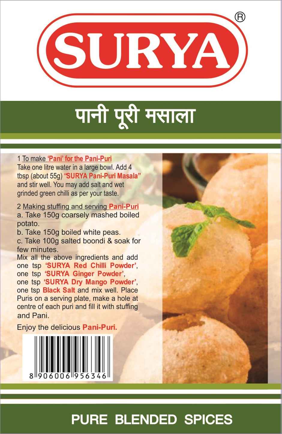 Surya Panipuri Masala