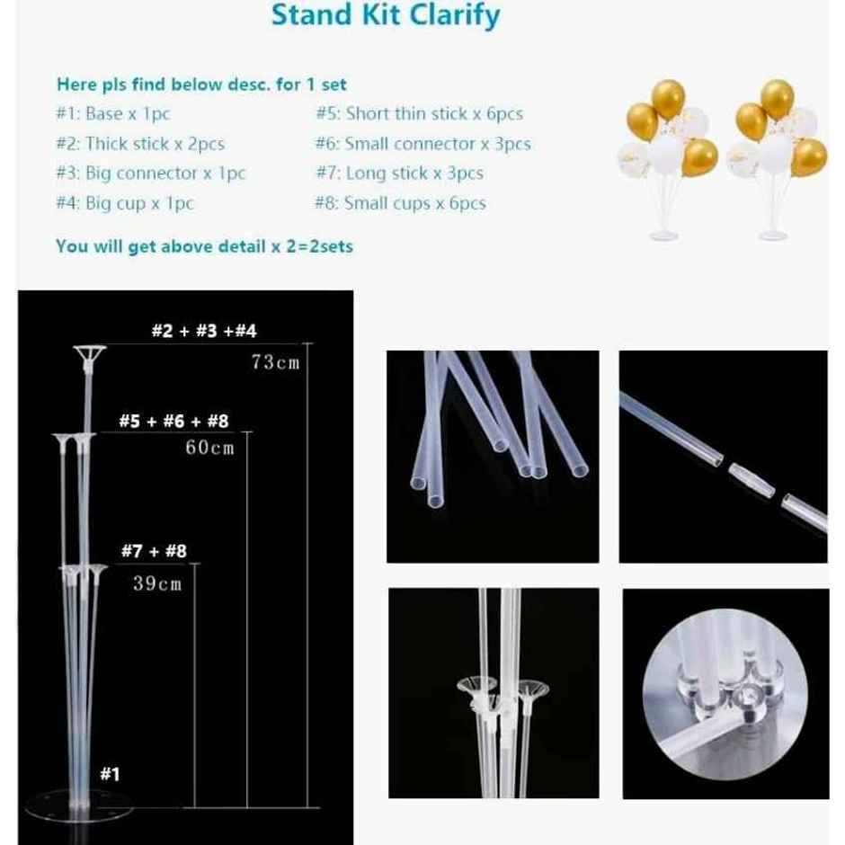 Balloon Stand Small | Let's Vybe