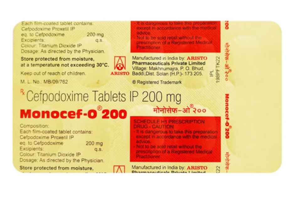 Monocef-O 200 Tablet
