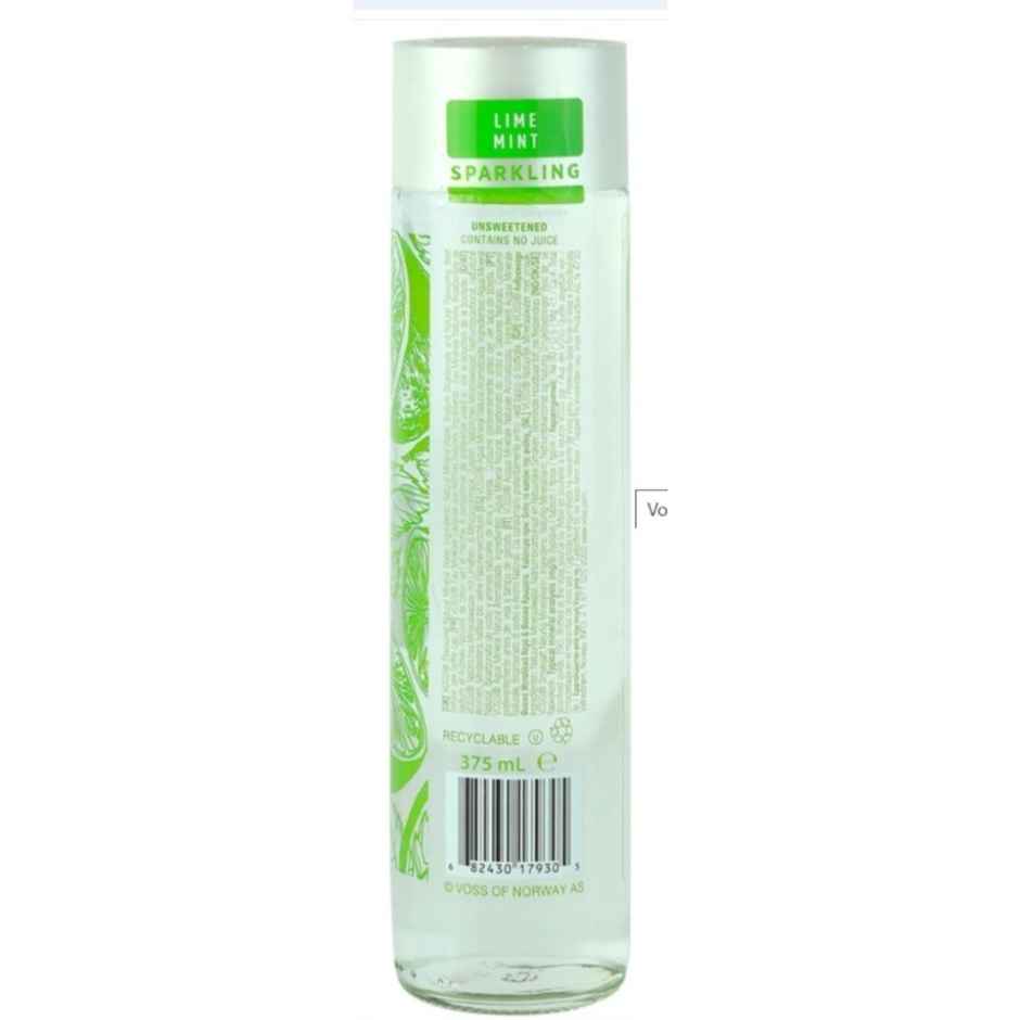 Voss Lime Mint Sparkling Water