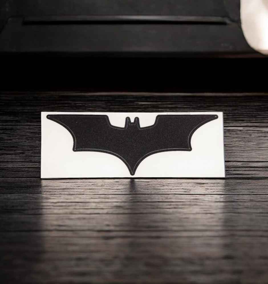 House Of Festivals The Dark Knight Logo - Batman Official Sticker