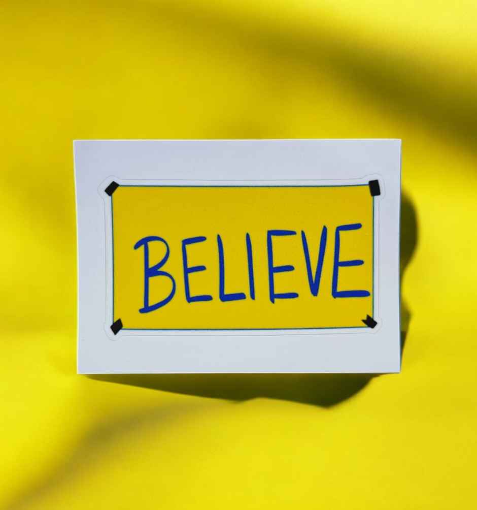 House Of Festivals Believe - Sticker