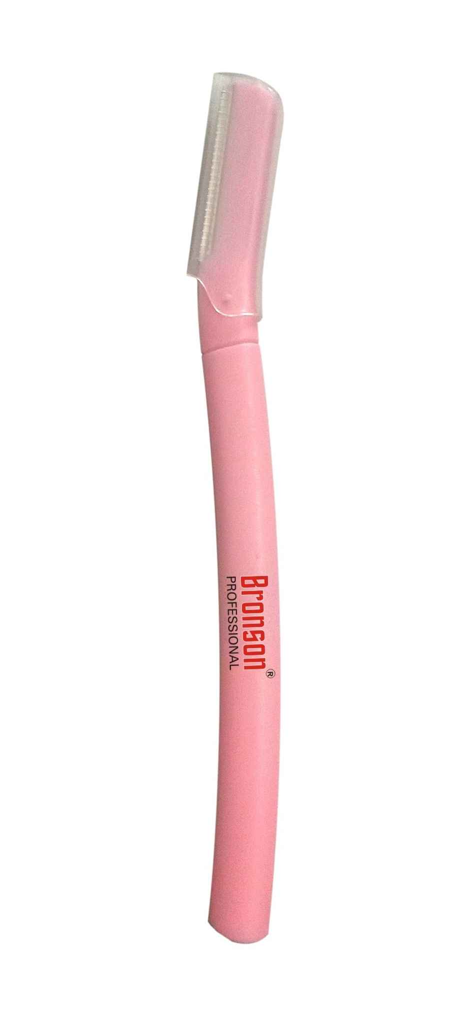 Bronson Professional Reusable Pink Face & Eyebrow Razor Painless Hair Remover