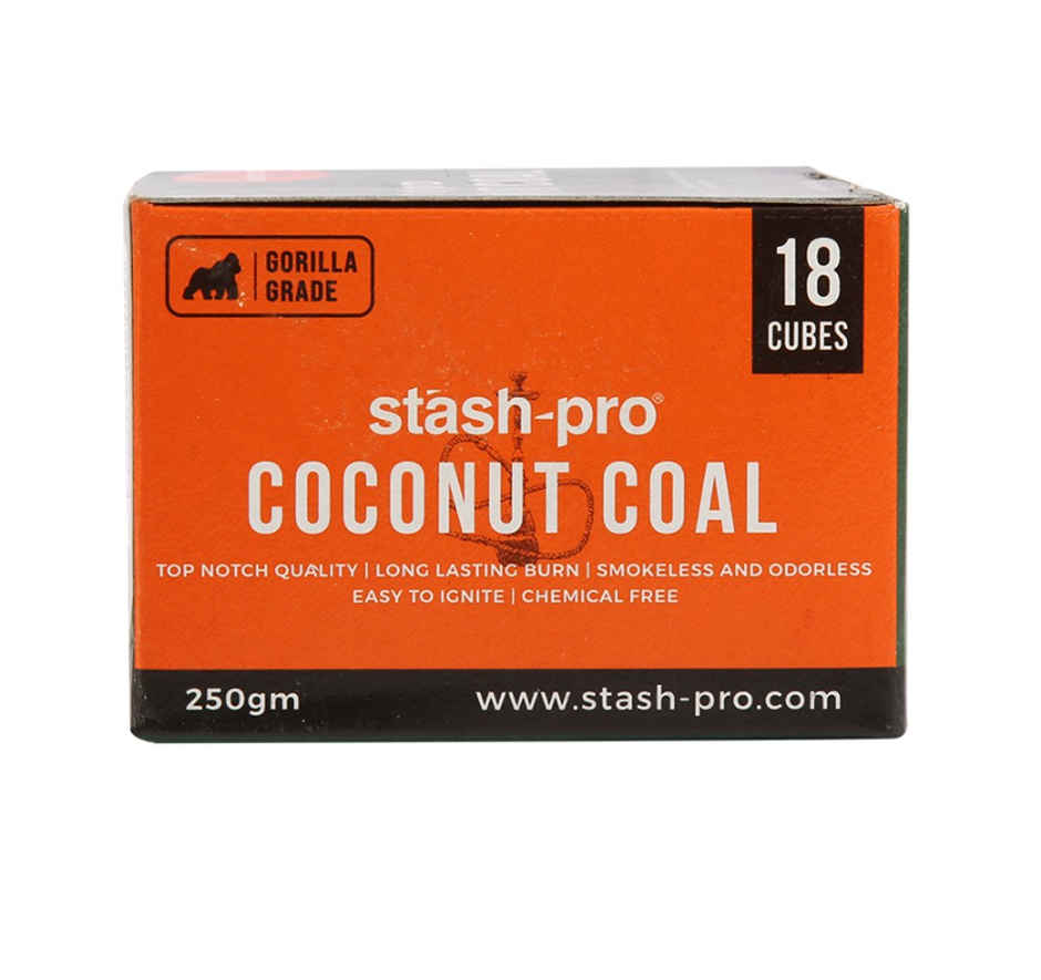 Flik Premium Pre-Cut Hookah Foil (1pc) & Flik Premium Hookah Filters (1pc) & Stash-Pro Cube Coconut Coal (18pc) Combo