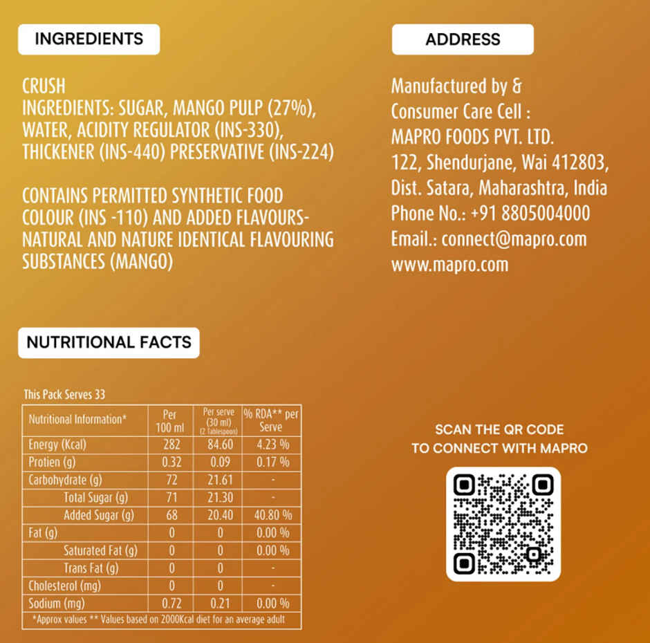Mapro Mango Crush