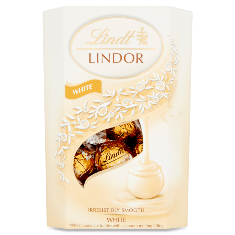 Lindt Smooth Melting Chocolate Cornet White