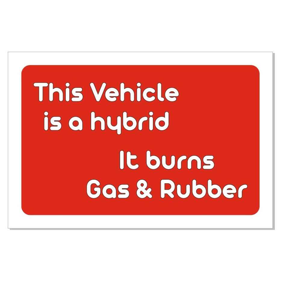 Samsidhi Auto Vehicle is a Hybrid Car Sticker