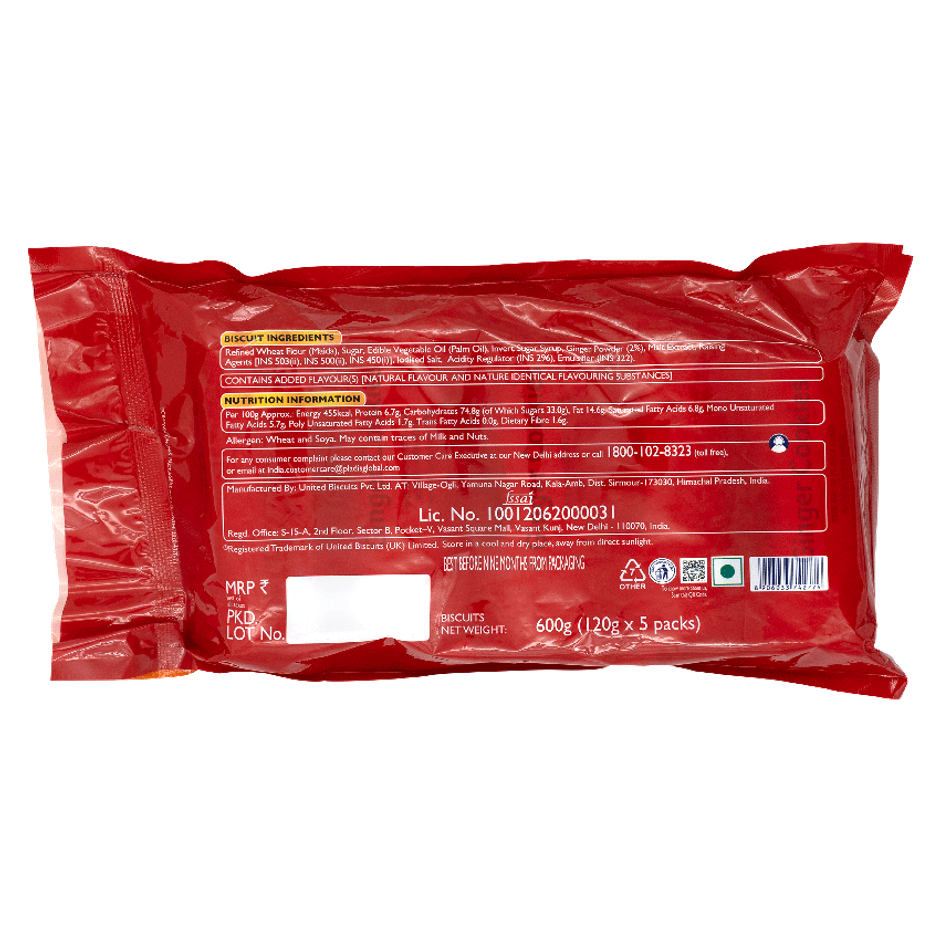 Mcvities Ginger Nuts Cookies Family Pack