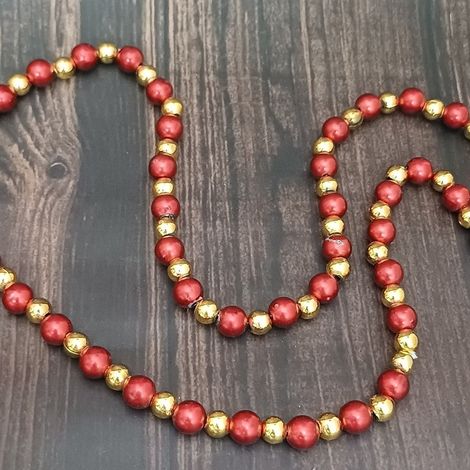 Kids Mala With Moti Work - 28 Cm