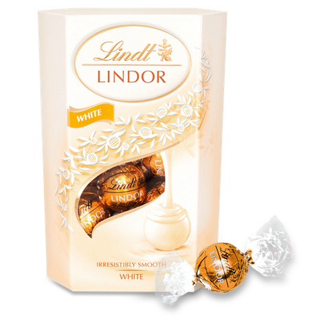 Lindt Smooth Melting Chocolate Cornet White