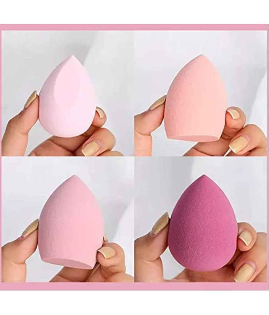 Midazzle Ultra soft Beauty Blender Makeup Sponge Puff, Set of 4 |MIBB3003 | Assorted