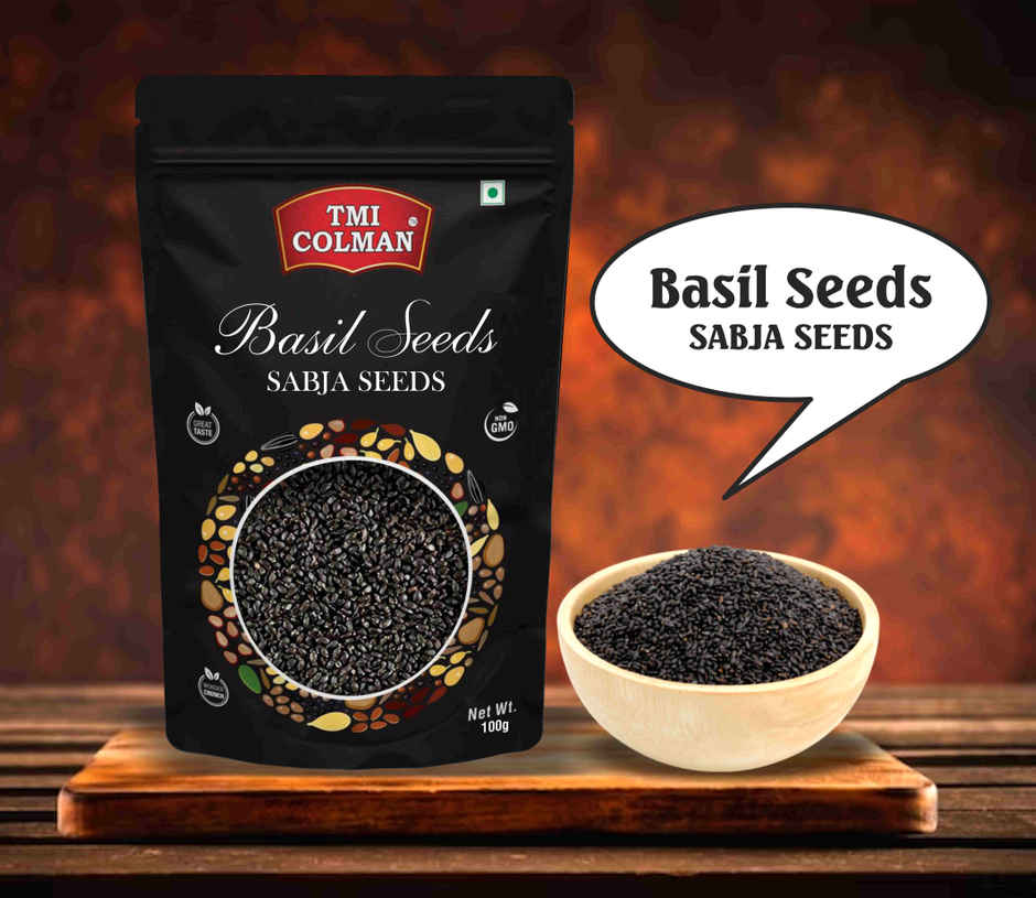 TMI COLMAN Basil Seeds/Sabja Seeds