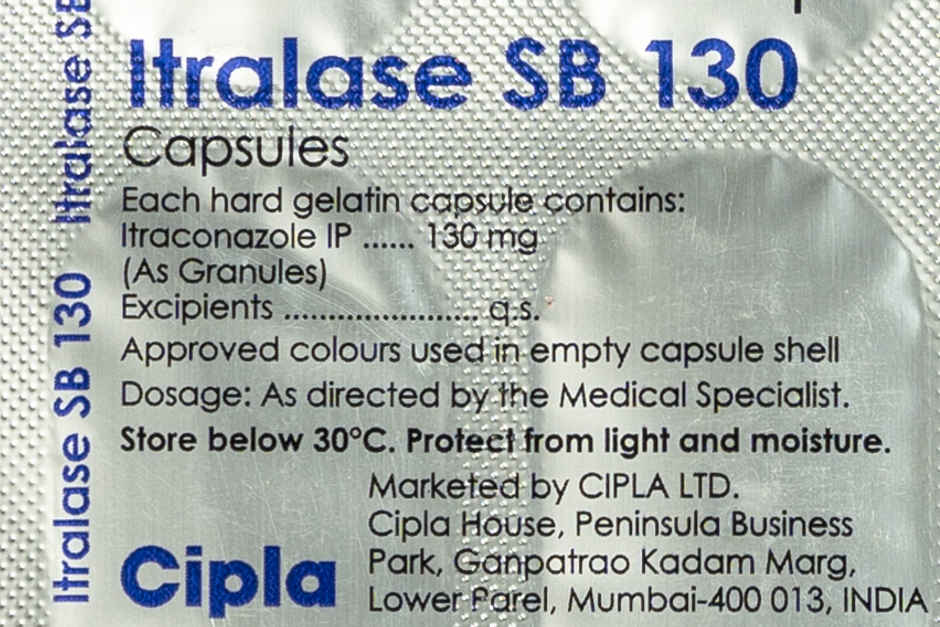 Itralase SB 130 Capsule