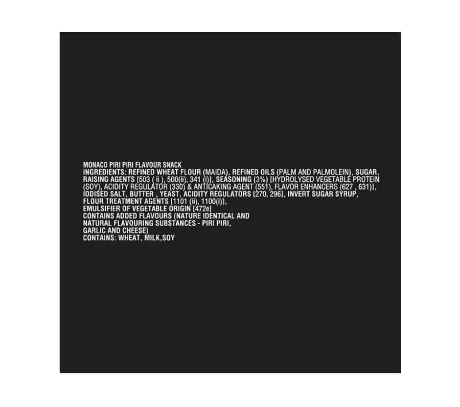 Monaco Parle Piri Piri