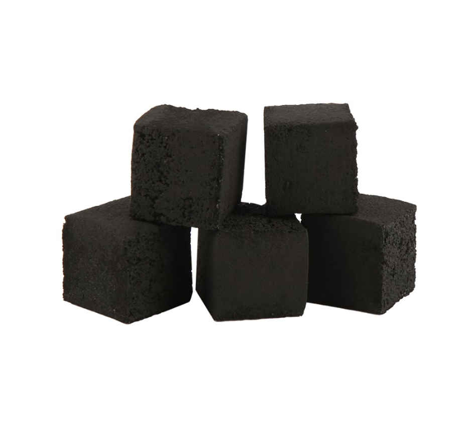 Flik Premium Pre-Cut Hookah Foil (1pc) & Flik Premium Hookah Filters (1pc) & Stash-Pro Cube Coconut Coal (18pc) Combo