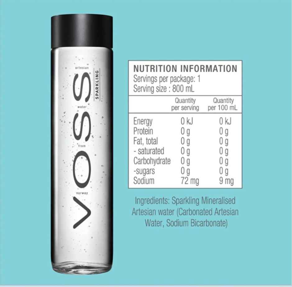 VOSS Sparkling Water
