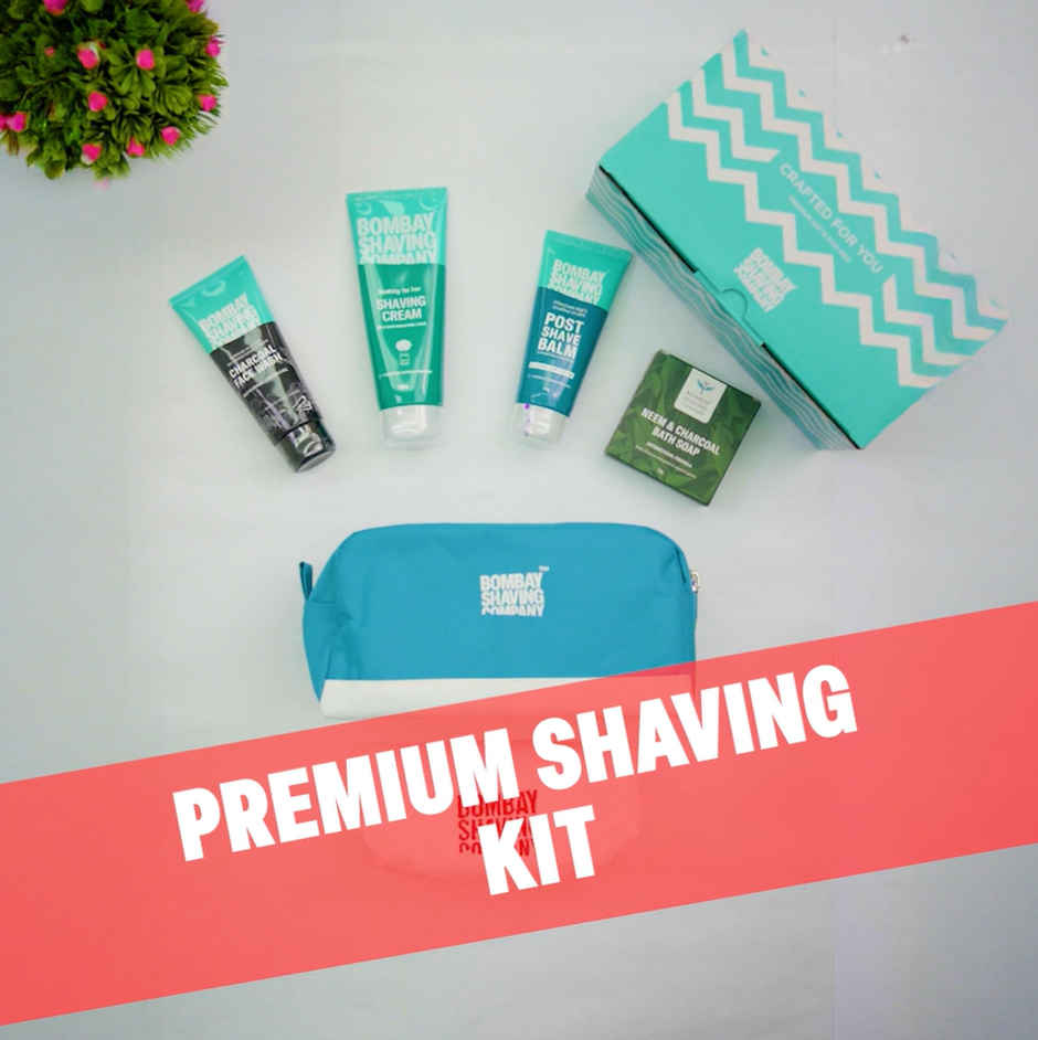 Bombay Shaving Company Premium Shaving Kit For Men (Giftbox) | Grooming Essential
