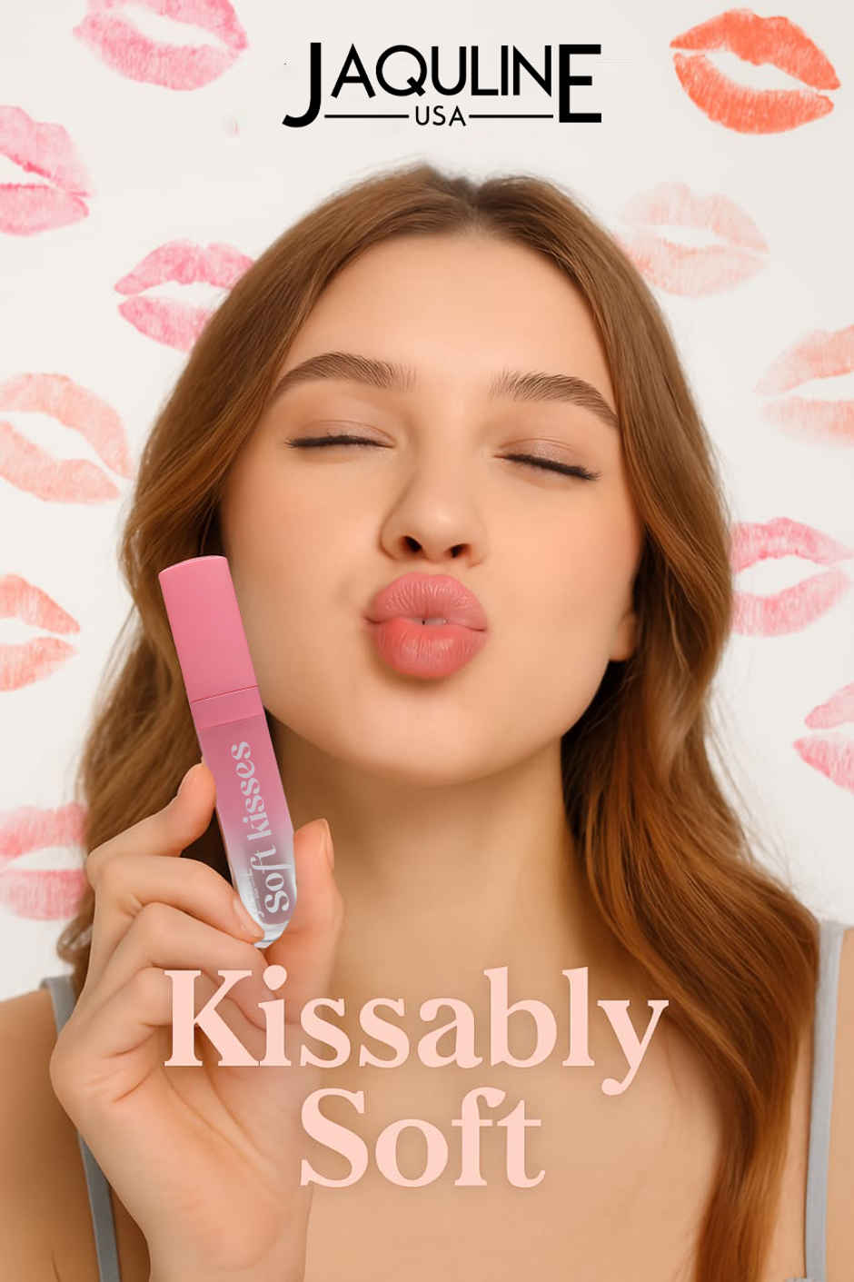 Jaquline USA Soft Kisses Lipstick | Soft Suede 02