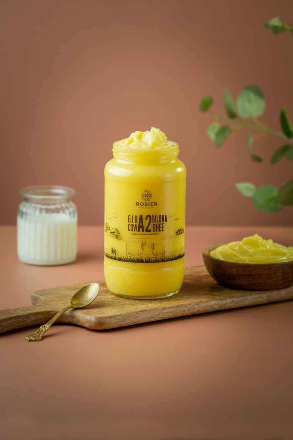 Rosier Gir Cow A2 ghee - Made From Curd