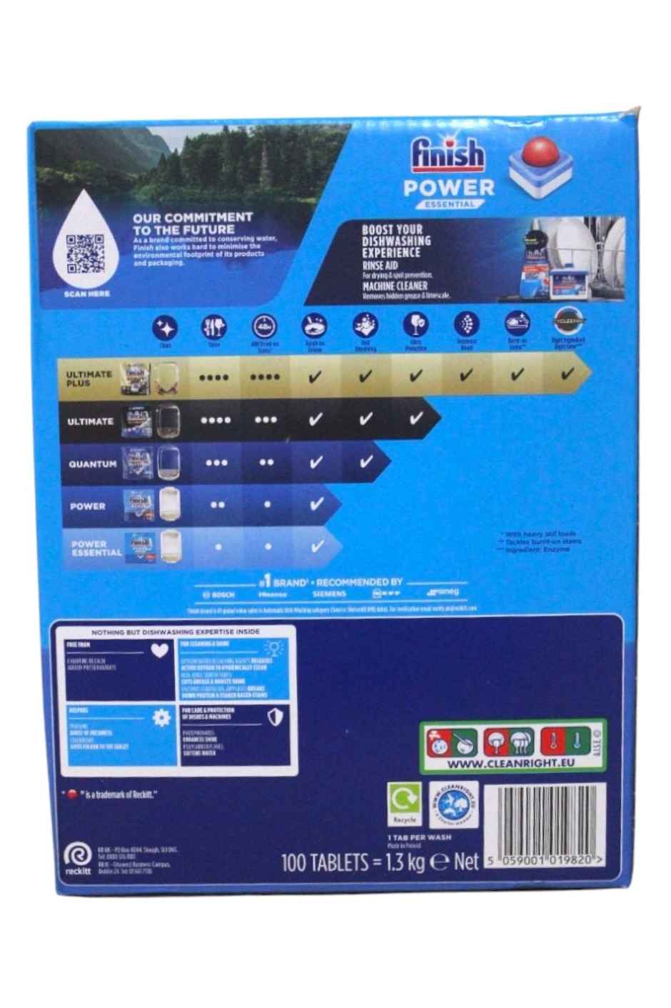 Finish Power Essential Original Dishwasher Tablets