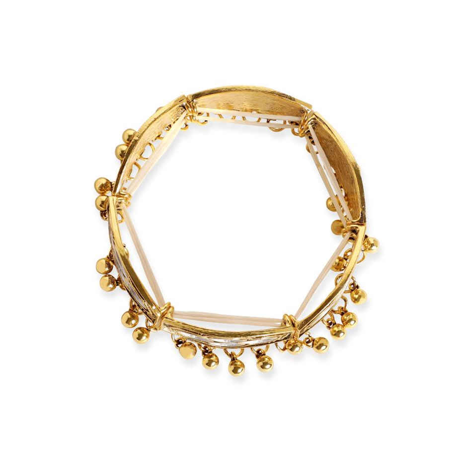 Rubans Gold Plated Bangle Style Bracelet