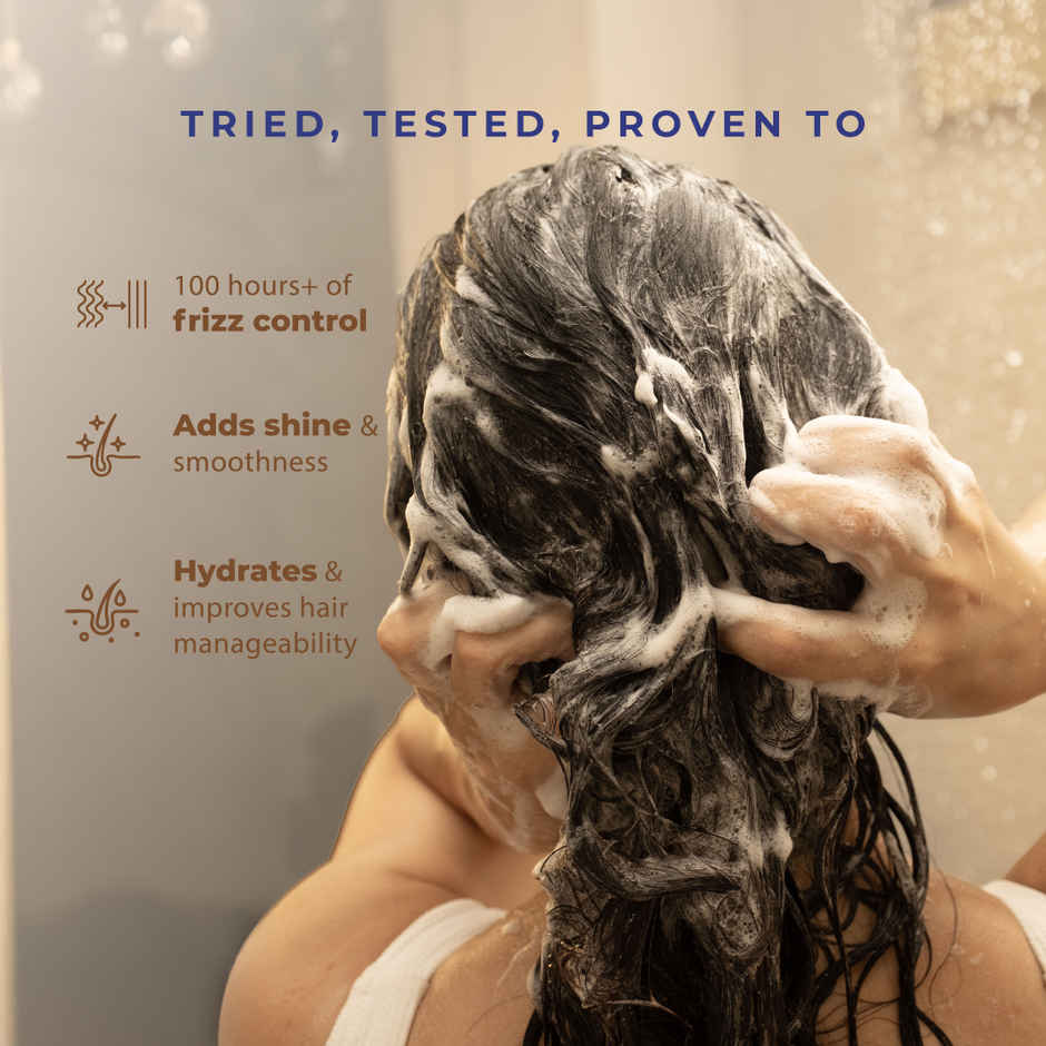 Naturali Anti-Frizz Shampoo | 100 Hours Frizz-control|For Dry, Frizzy Hair
