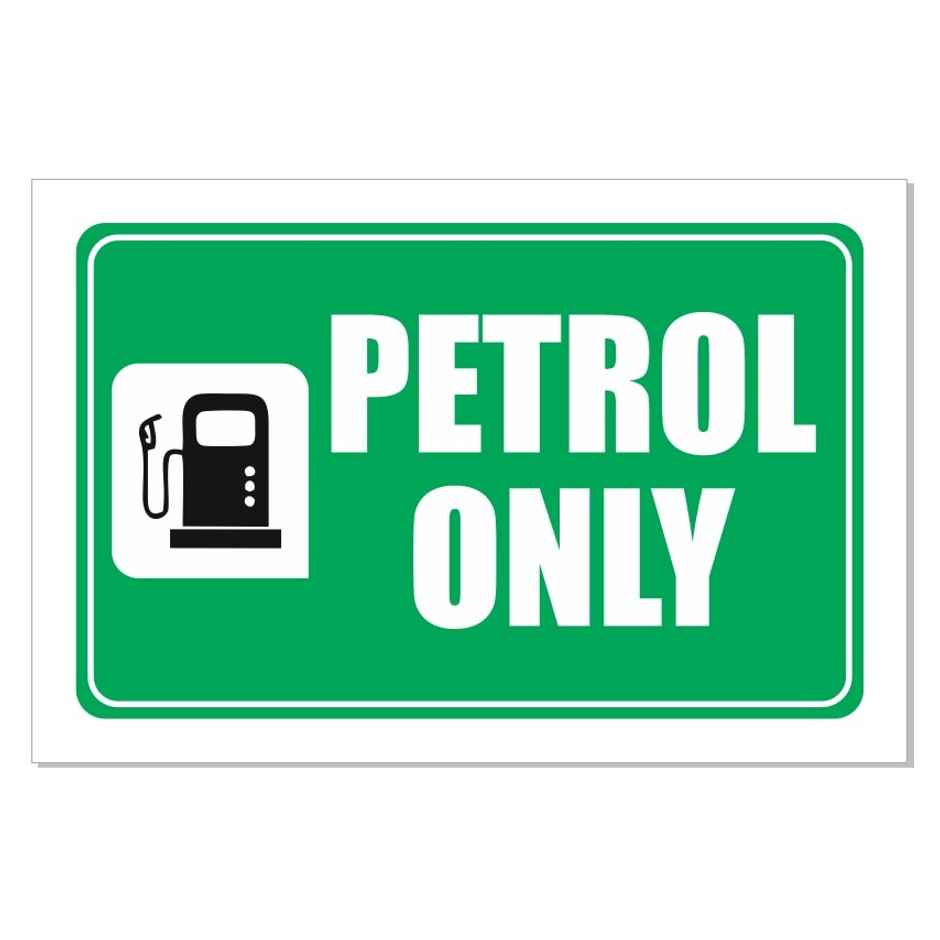 Samsidhi Auto Petrol Only Car Sticker
