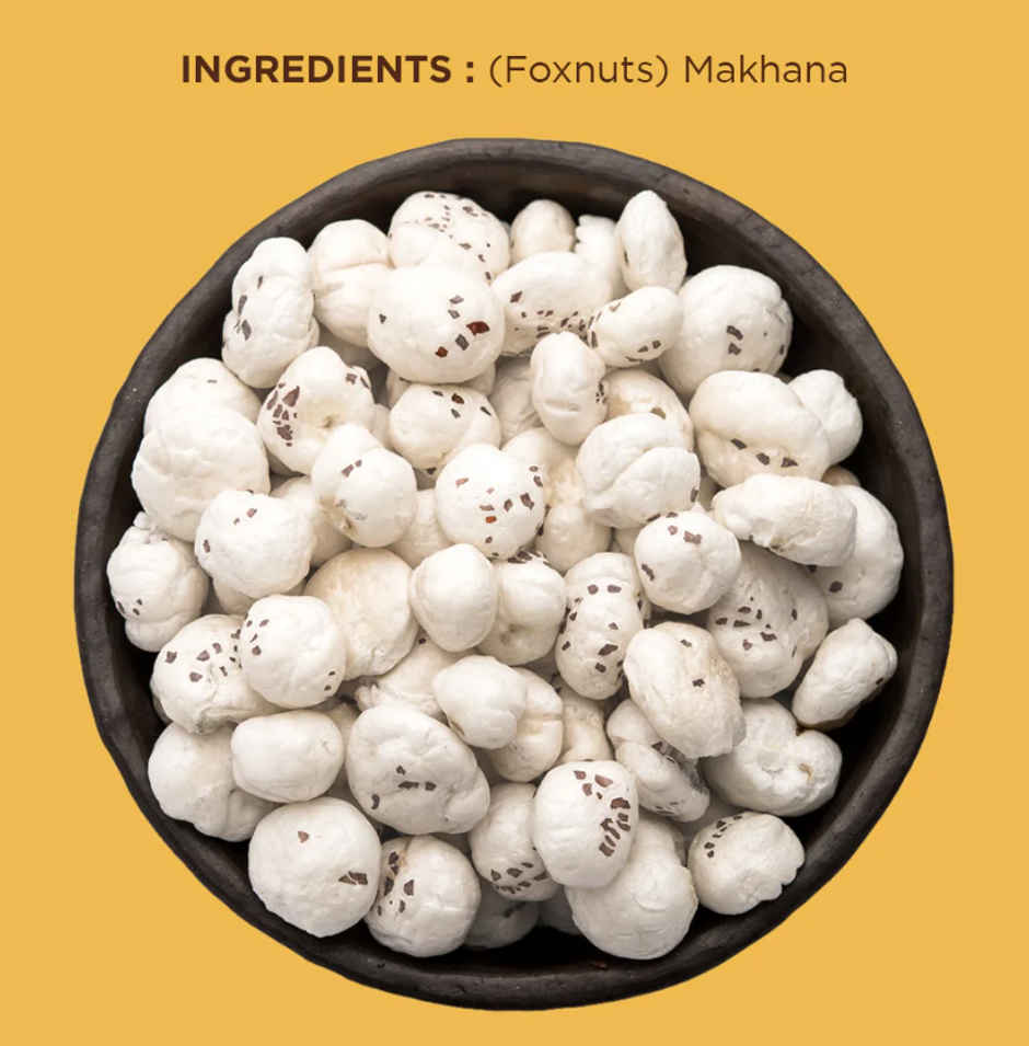 Open Secret Plain Makhana | Roasted & Crunchy, Healthy Superfood,Rich in Protein