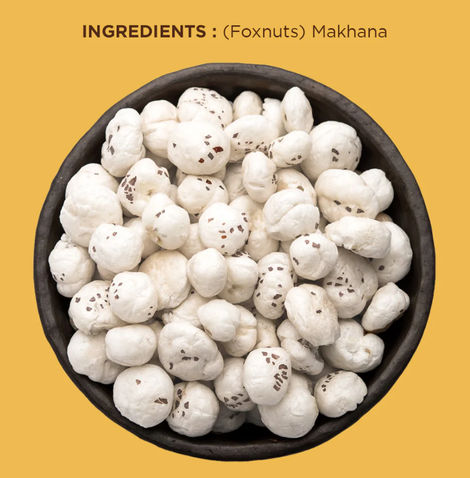 Open Secret Plain Makhana | Roasted & Crunchy, Healthy Superfood,Rich in Protein