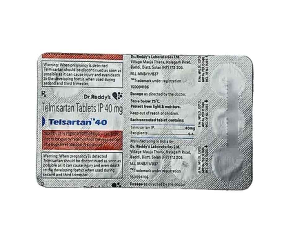 Telsartan 40 Tablet