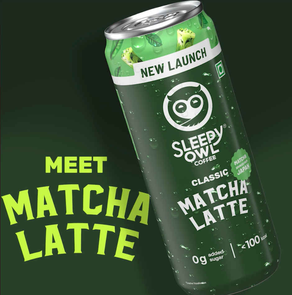 Sleepy Owl Classic Matcha Latte Can | Ready to Drink Authentic Japanese Matcha Tea