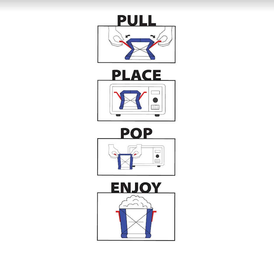 ACT II Microwave Popcorn - Butter, Pop up Box