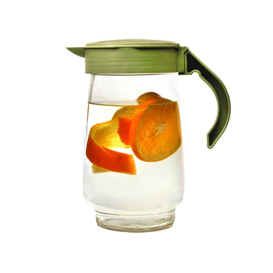 Yera Volga Juice Set - 1 pcs Jug 1700 ml And 6 pcs Tumblers 210 ml (Each)