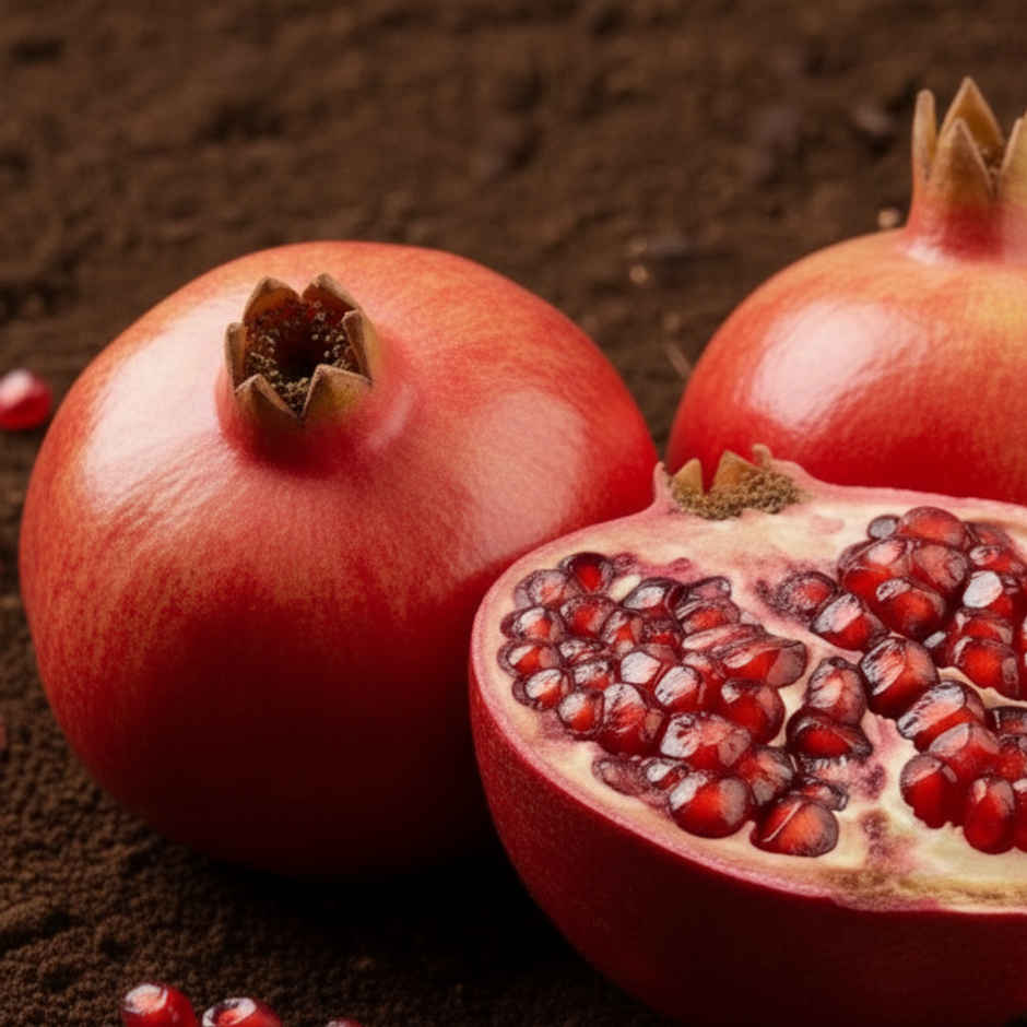 Organically Grown Pomegranate