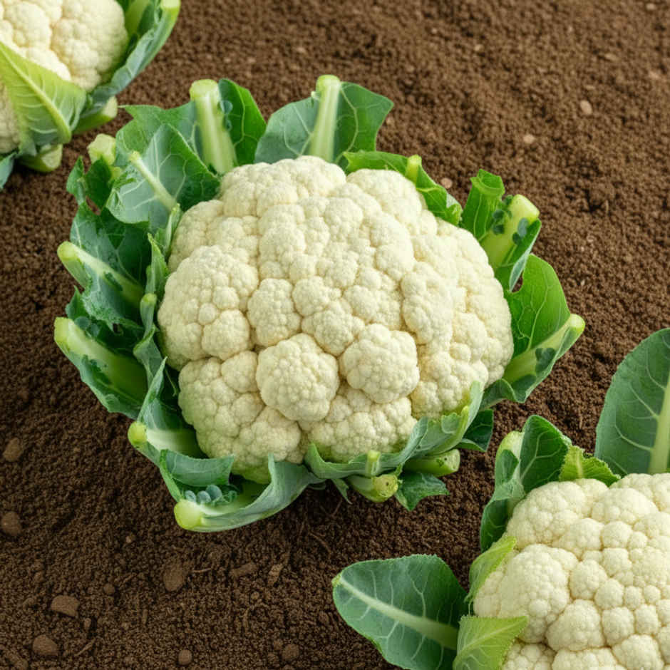 Organically Grown Cauliflower