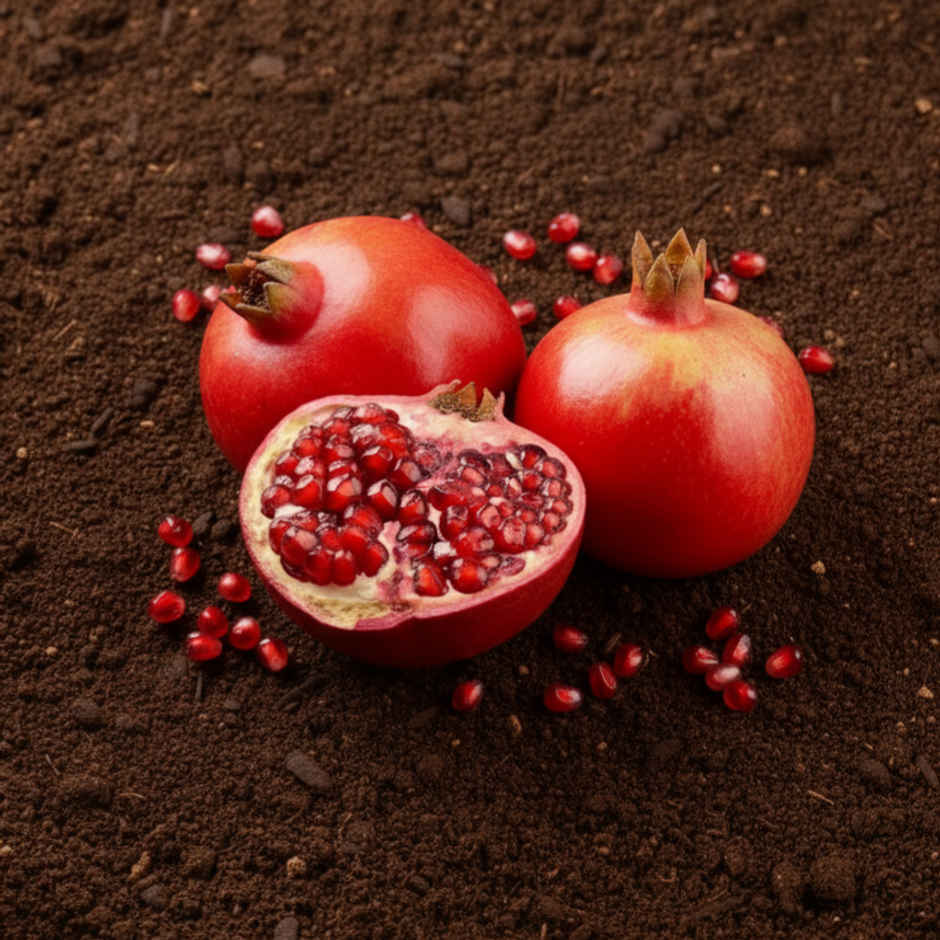 Organically Grown Pomegranate