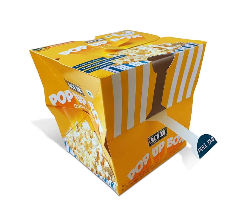 ACT II Microwave Popcorn - Butter, Pop up Box