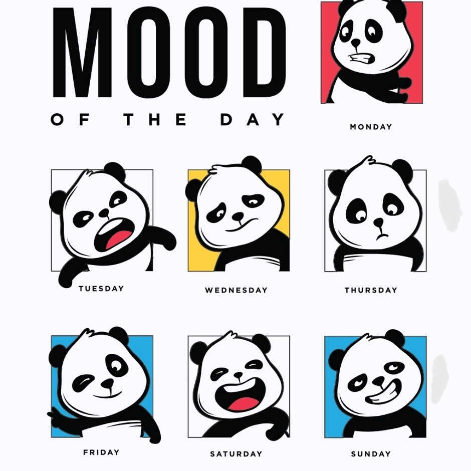 Bewakoof Women's MOTD Panda Graphic Printed T-shirt | White - M