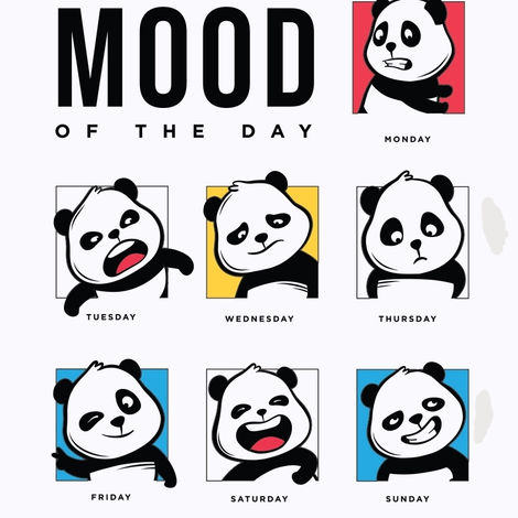 Bewakoof Women's MOTD Panda Graphic Printed T-shirt | White - M