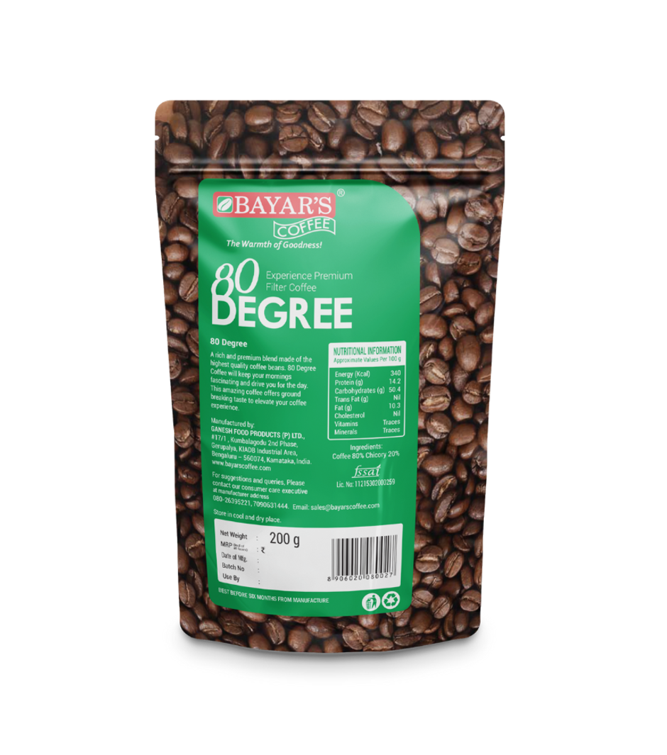 Bayar's 80 Degree Filter Coffee Coffee