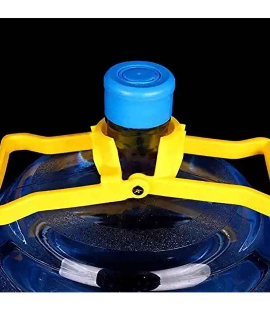 Clazkit Water Carry Bottled Water Pail Water Bottle Handle | 1 Plastic, Multicolour