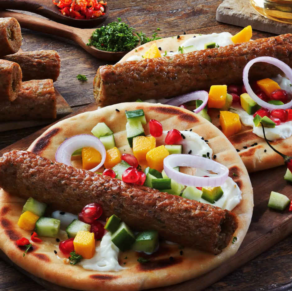 Meatzza Chicken Seekh Kebab Hot & Spicy