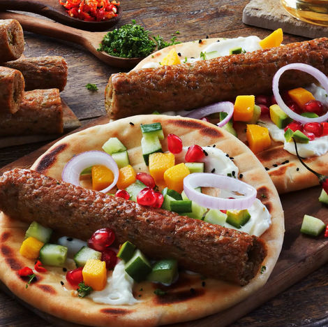 Meatzza Chicken Seekh Kebab Hot & Spicy