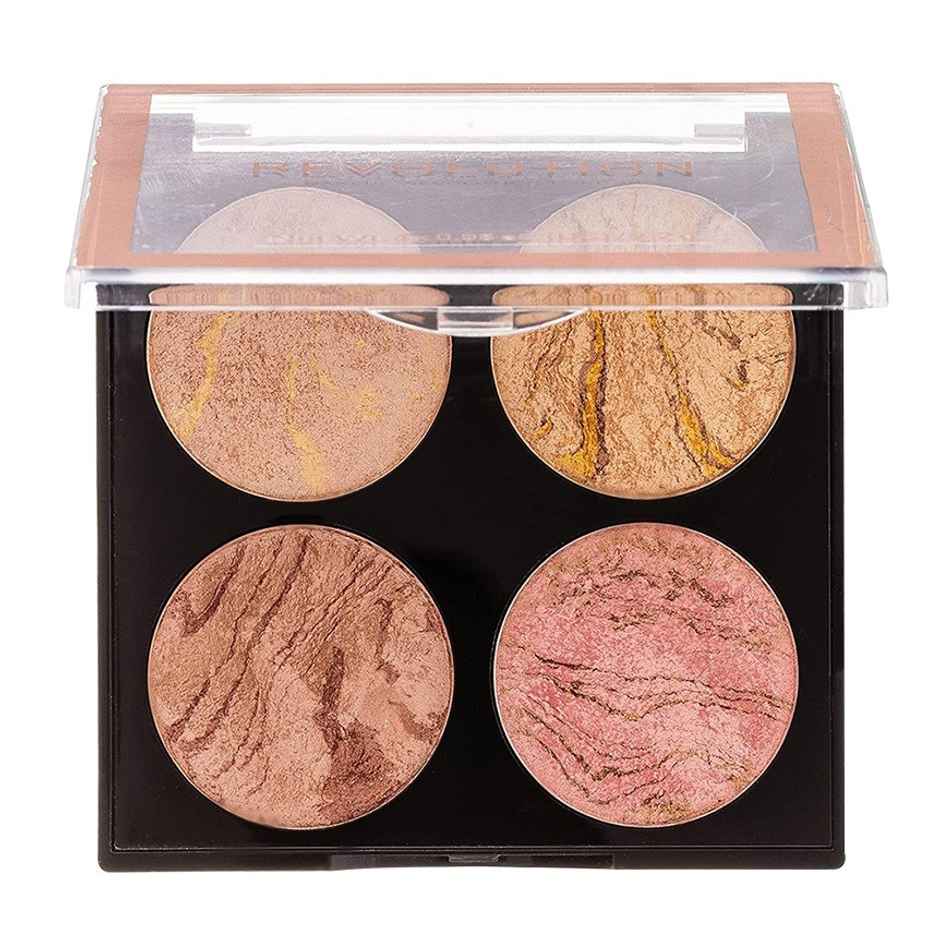 Makeup Revolution Cheek Kit Fresh Perspective Combo