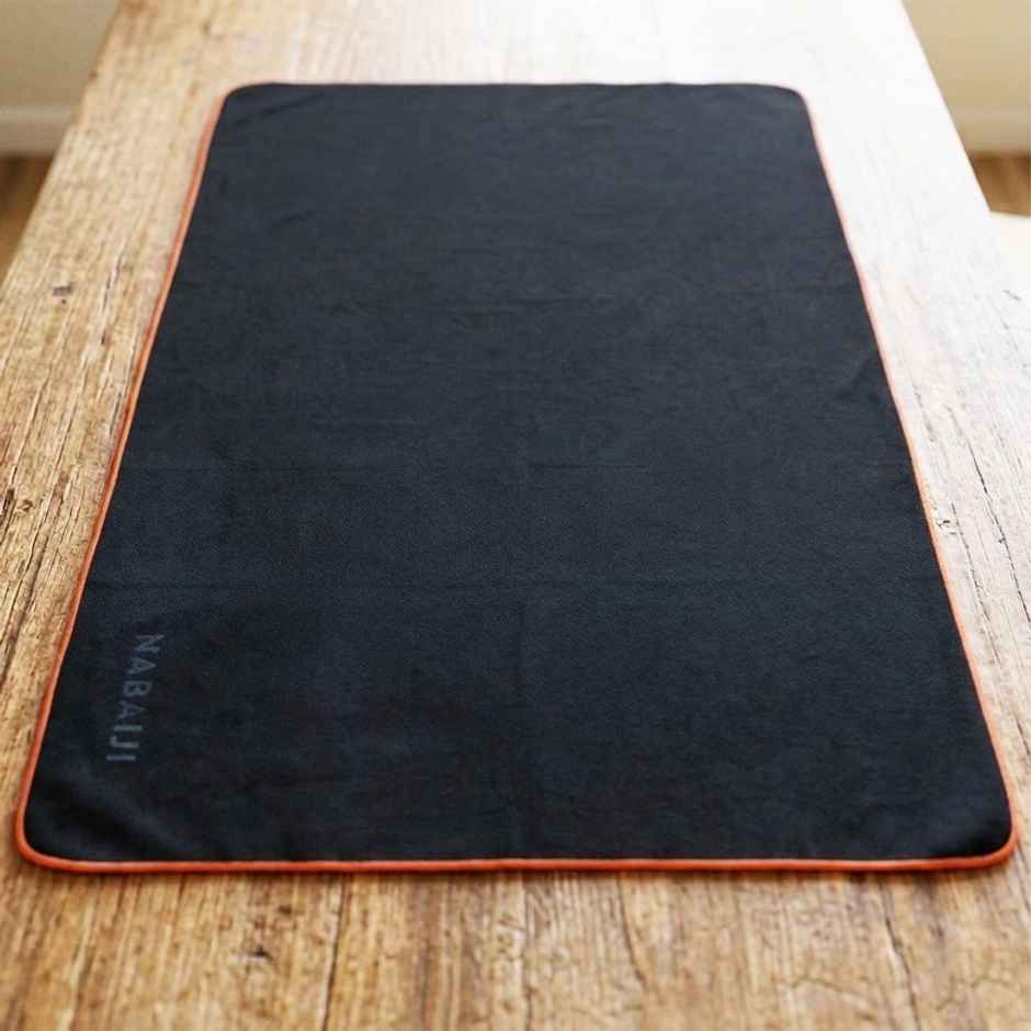 Decathlon | Nabaiji Microfiber Quickdry Towel | 200 GSM | Dark Grey | 80x130cm