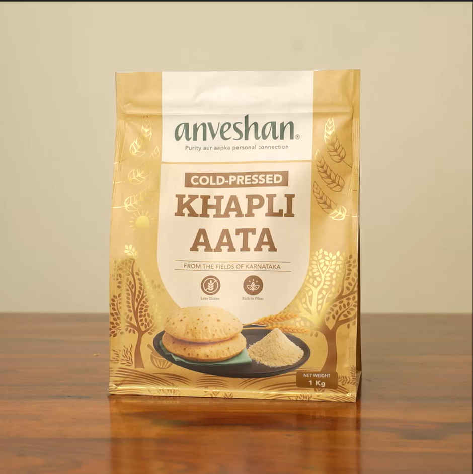 Anveshan Cold Pressed Khapli Atta