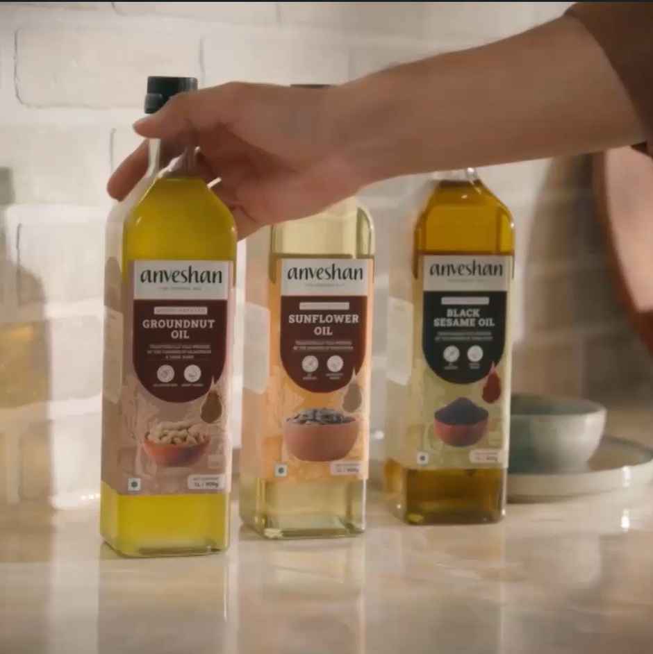 Anveshan Groundnut (Peanut) Wood Pressed Oil | Healthy Cooking Oil